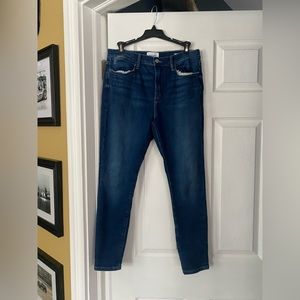 Frame Le High Skinny Crop jeans